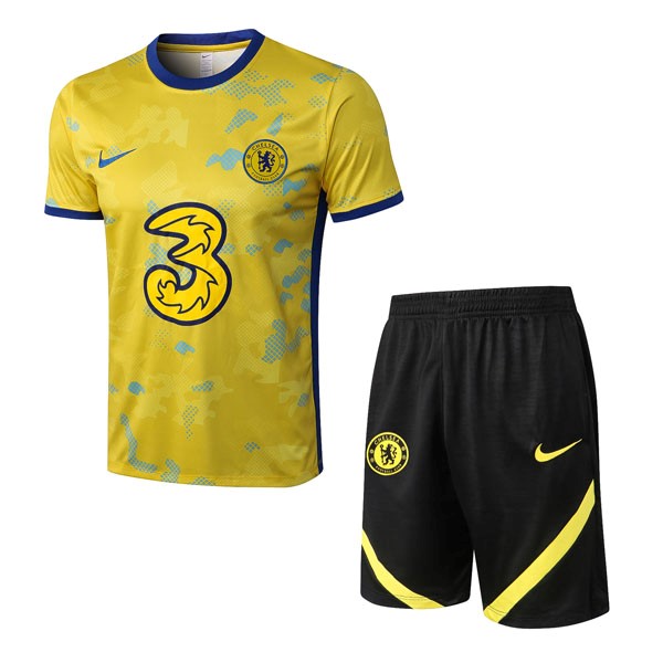 Maglia Formazione Chelsea Set Completo 22/23 Giallo